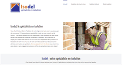 Desktop Screenshot of isodel.be