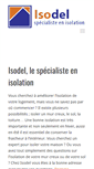 Mobile Screenshot of isodel.be
